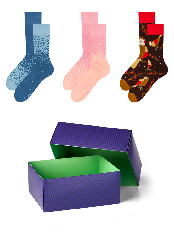 Potešte sa týmto kúskom Dedoles Подаръчен комплект – Топли чорапи Зима 